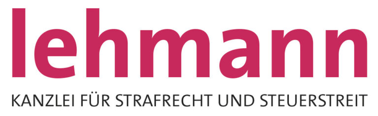 Lehmann - Kanzlei für Strafrecht und Steuerstreit Berlin: Kontakt und steuerrechtliche Tätigkeitsbereiche